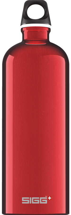 Water Bottle Traveller Red 1l-34oz