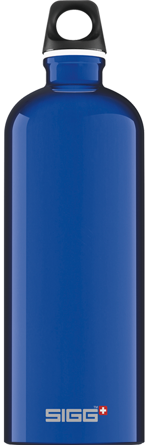 Water Bottle Traveller Dark Blue 1.0 L