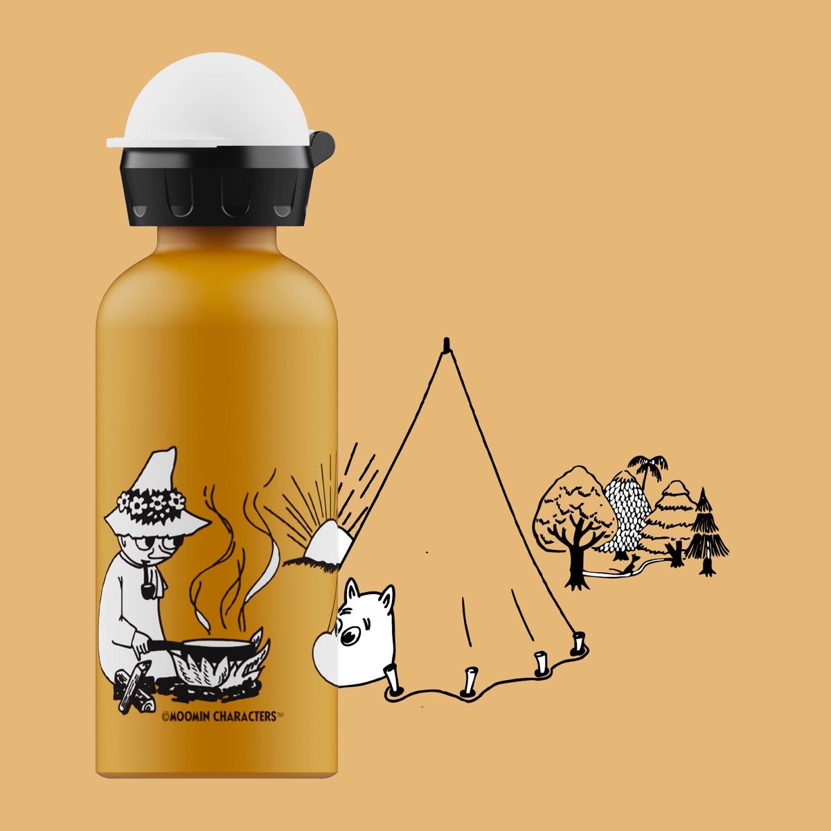 Butelka Dziecięca KBT Moomin Camping 0.4 L