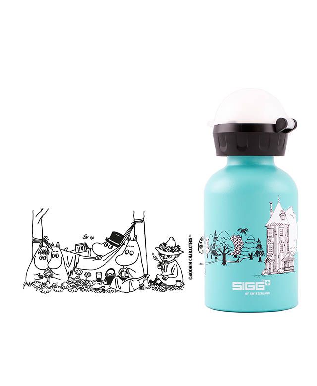 Kids Water Bottle KBT Moomin Picnic 0.3 L