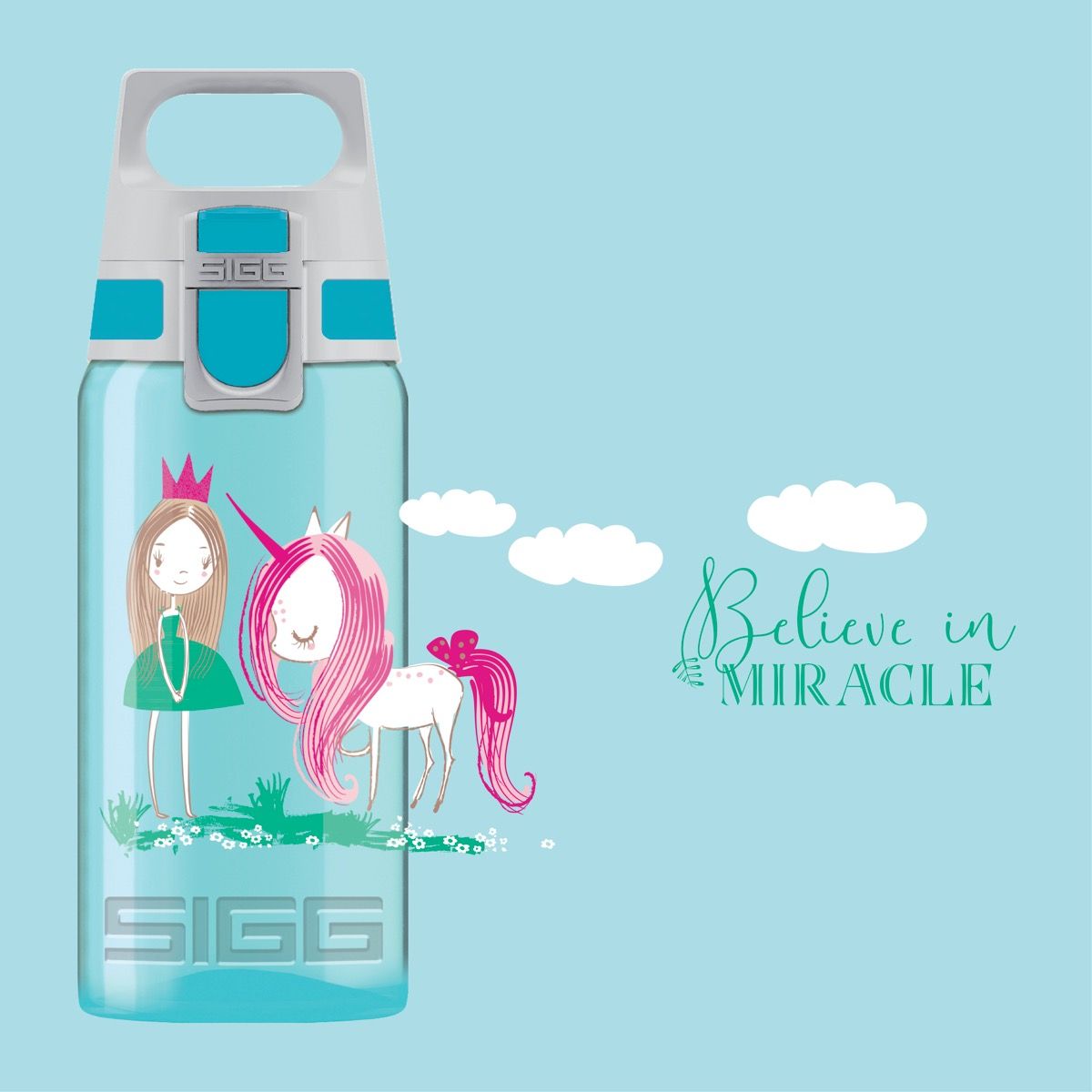 Kinder Trinkflasche VIVA ONE Believe in Miracles 0.5 L