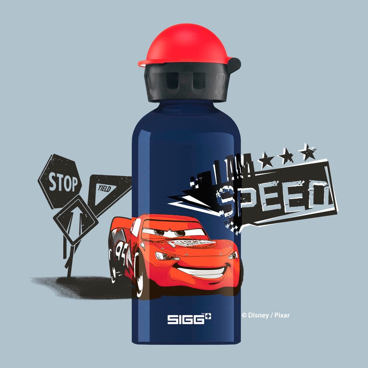 Kids Water Bottle Cars Speed 0.4 L