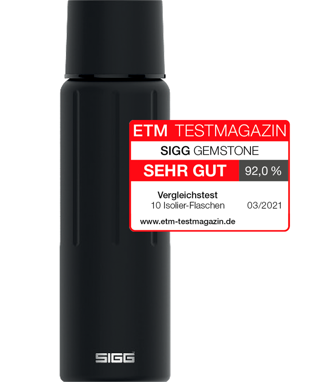 Thermo Trinkflasche Gemstone IBT Obsidian 0.75l