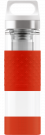 SIGG Thermo Trinkflasche Hot & Cold Glass Red