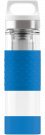 Thermo Flask Hot & Cold Glass Electric Blue 0.4l