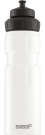 Water Bottle Sports White 0.75l