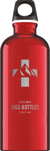 Water Bottle Mountain Red 0.6 L