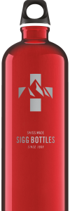Water Bottle Mountain Red 1l